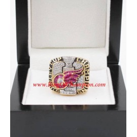 2001 - 2002 Detroit Red Wings Stanley Cup Championship Ring, Custom Detroit Red Wings Champions Ring