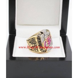 2001 - 2002 Detroit Red Wings Stanley Cup Championship Ring, Custom Detroit Red Wings Champions Ring