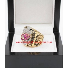 2001 - 2002 Detroit Red Wings Stanley Cup Championship Ring, Custom Detroit Red Wings Champions Ring