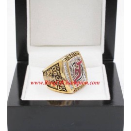 2002 - 2003 New Jersey Devils Stanley Cup Championship Ring, Custom New Jersey Devils Champions Ring