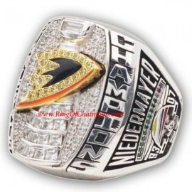 2006 - 2007 Anaheim Ducks Stanley Cup Championship Ring, Custom Anaheim Ducks Champions Ring