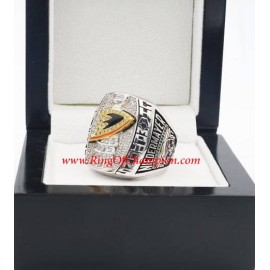 2006 - 2007 Anaheim Ducks Stanley Cup Championship Ring, Custom Anaheim Ducks Champions Ring