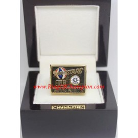 1971 Utah Stars ABA American Basketball Association Championship Ring, Custom Utah Stars Champions Ring