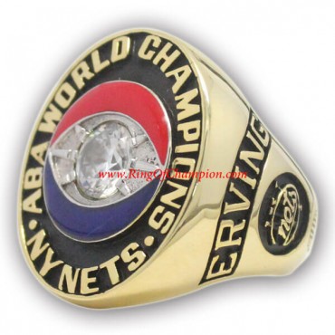 1974 Brooklyn Nets ABA American Basketball Association Championship Ring, Custom Brooklyn Nets Champions Ring